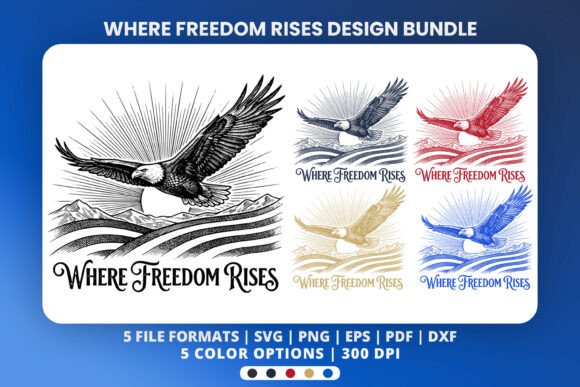 250th Where Freedom Rises T-Shirt Design – Bold Graphics for Patriotic Branding