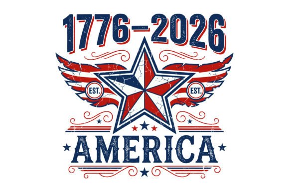 America 250th SVG Design for T-Shirt Graphics & Blog Visuals