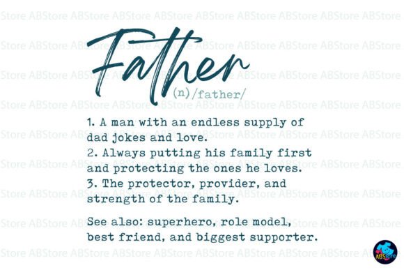 Father's Day SVG Design for T-Shirt Graphics