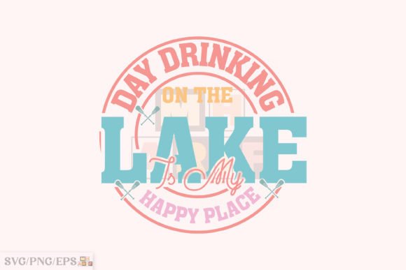 Lake SVG T-shirt Design, Lake PNG Review for Real Embroidery Projects